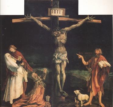 Matthias  Grunewald The Crucifixion (nn03) Sweden oil painting art